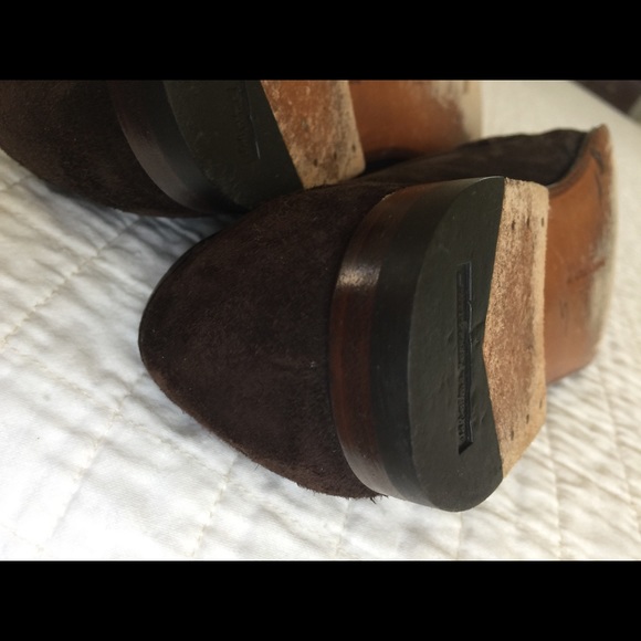 EUC Salvatore Ferragamo Sport brown suede loafer - Picture 11 of 11